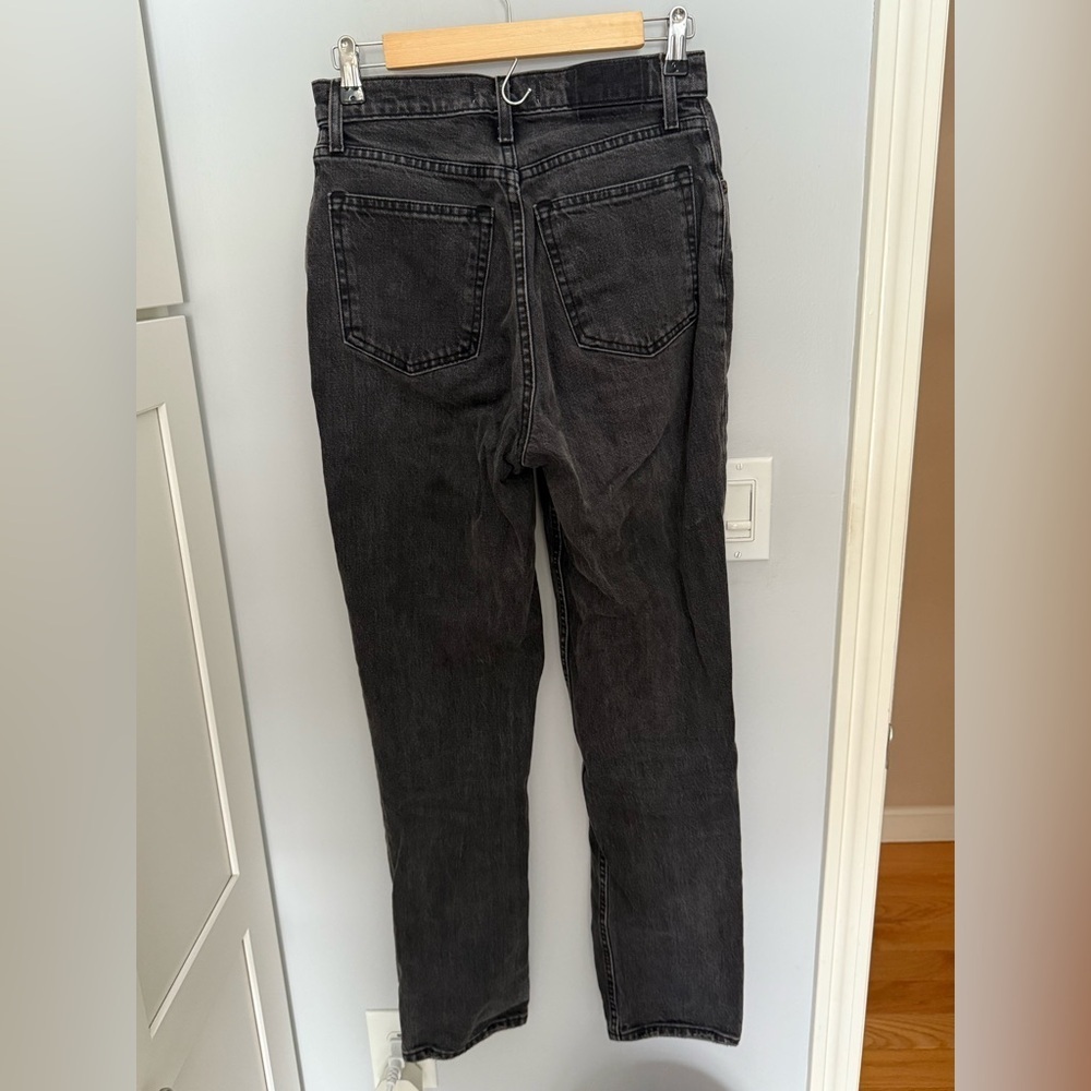 Abercrombie & Fitch Charcoal High Rise Jeans - Picture 3 of 3